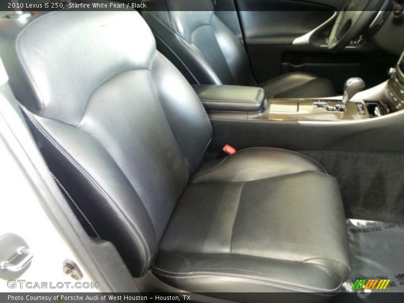 Starfire White Pearl / Black 2010 Lexus IS 250