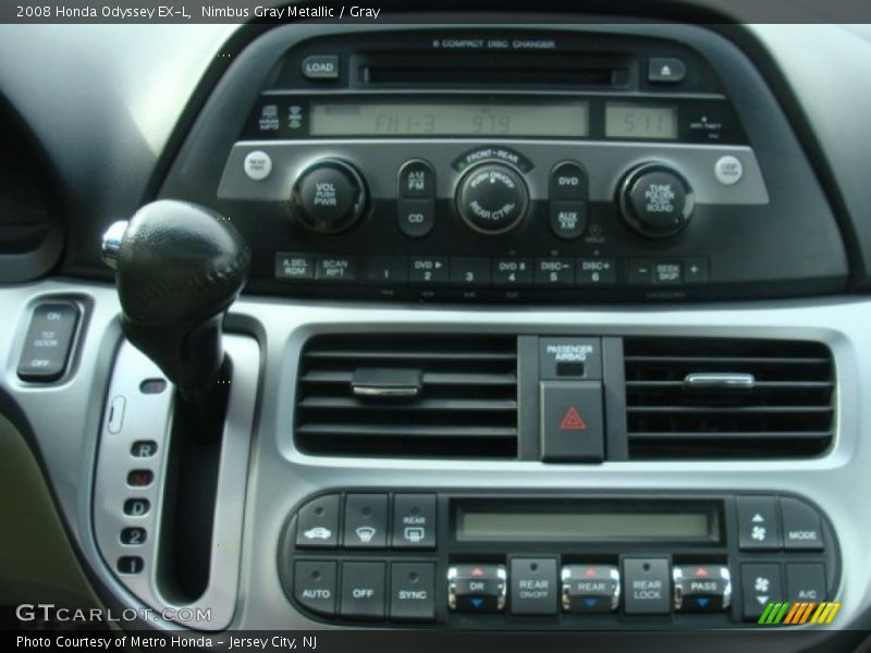 Nimbus Gray Metallic / Gray 2008 Honda Odyssey EX-L