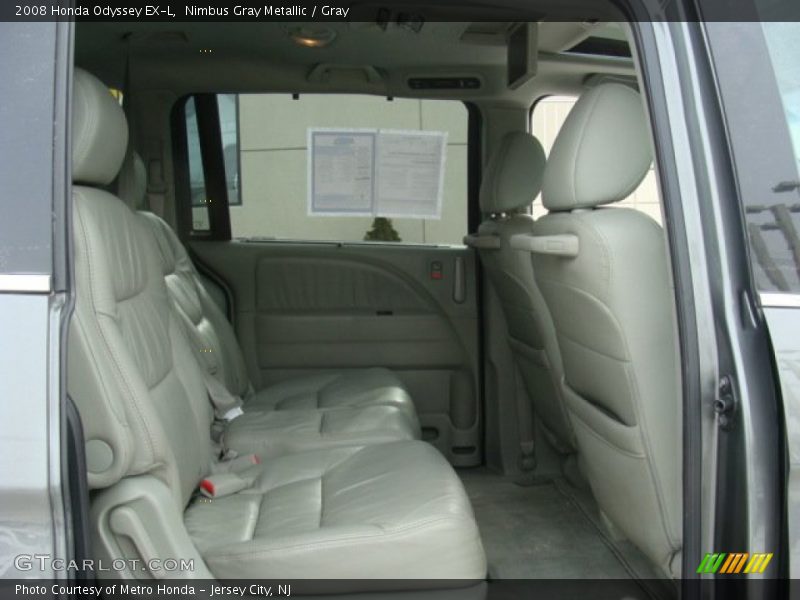 Nimbus Gray Metallic / Gray 2008 Honda Odyssey EX-L