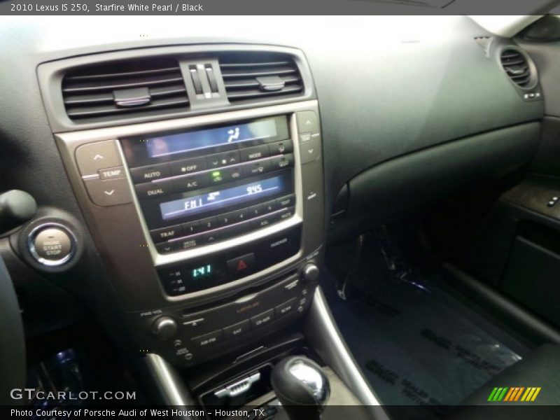 Starfire White Pearl / Black 2010 Lexus IS 250