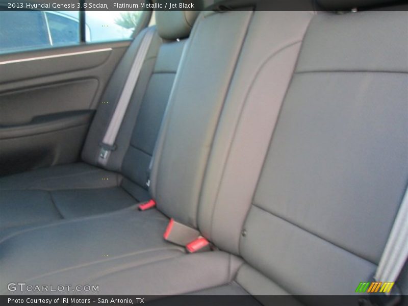Platinum Metallic / Jet Black 2013 Hyundai Genesis 3.8 Sedan