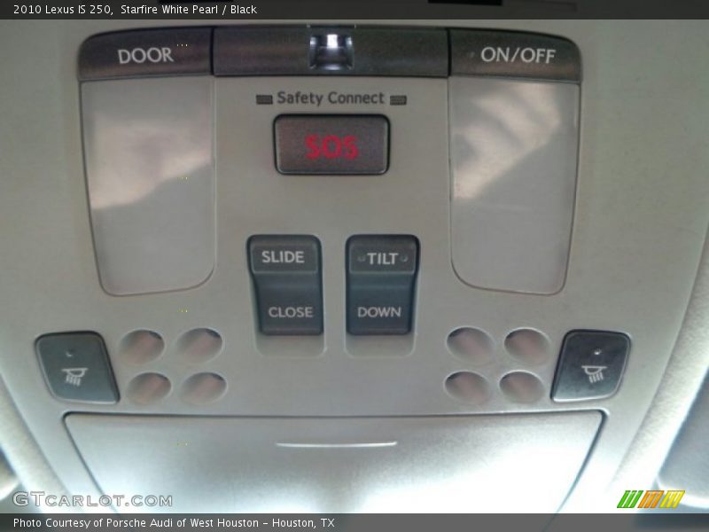 Starfire White Pearl / Black 2010 Lexus IS 250