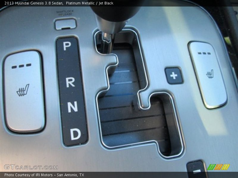 Platinum Metallic / Jet Black 2013 Hyundai Genesis 3.8 Sedan