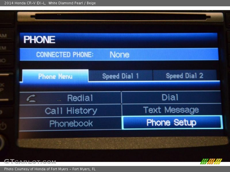White Diamond Pearl / Beige 2014 Honda CR-V EX-L