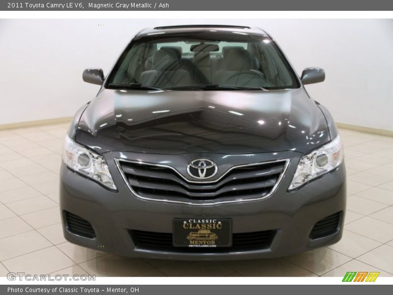 Magnetic Gray Metallic / Ash 2011 Toyota Camry LE V6