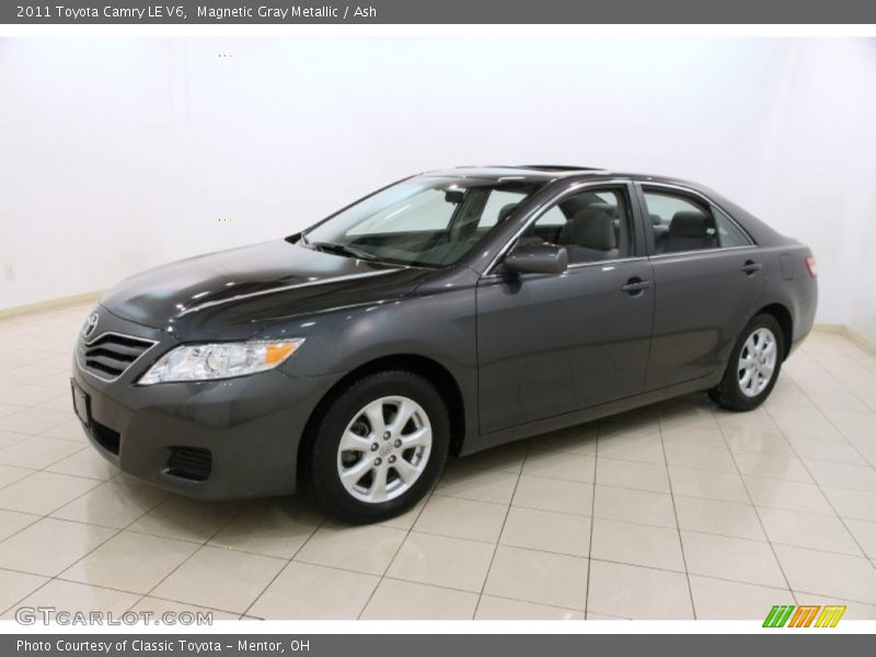 Magnetic Gray Metallic / Ash 2011 Toyota Camry LE V6