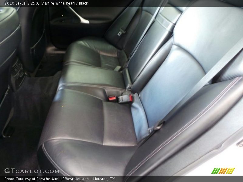 Starfire White Pearl / Black 2010 Lexus IS 250
