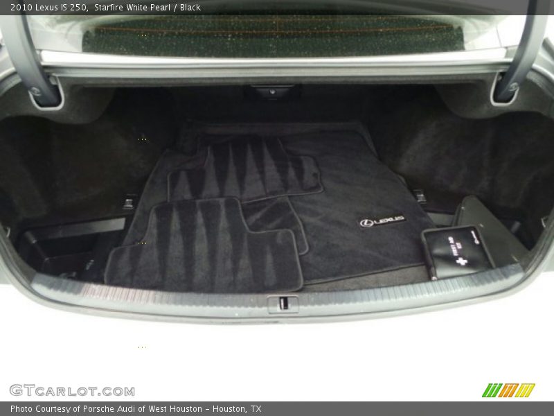 Starfire White Pearl / Black 2010 Lexus IS 250