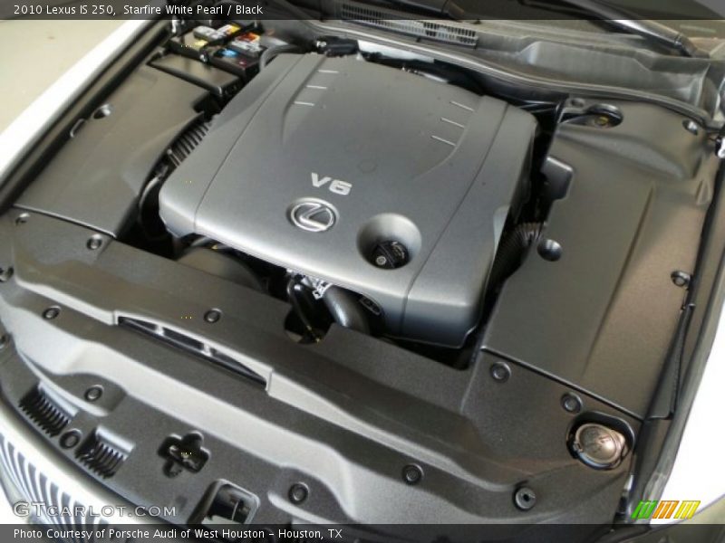 Starfire White Pearl / Black 2010 Lexus IS 250