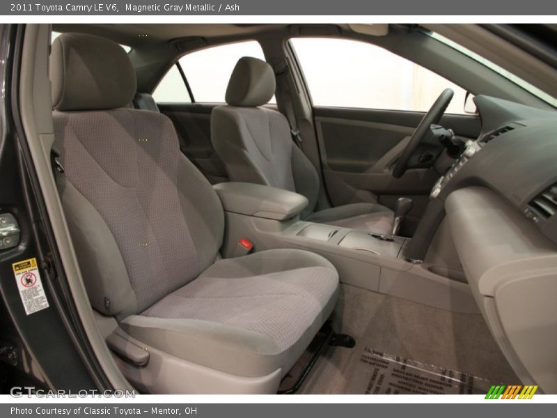 Magnetic Gray Metallic / Ash 2011 Toyota Camry LE V6