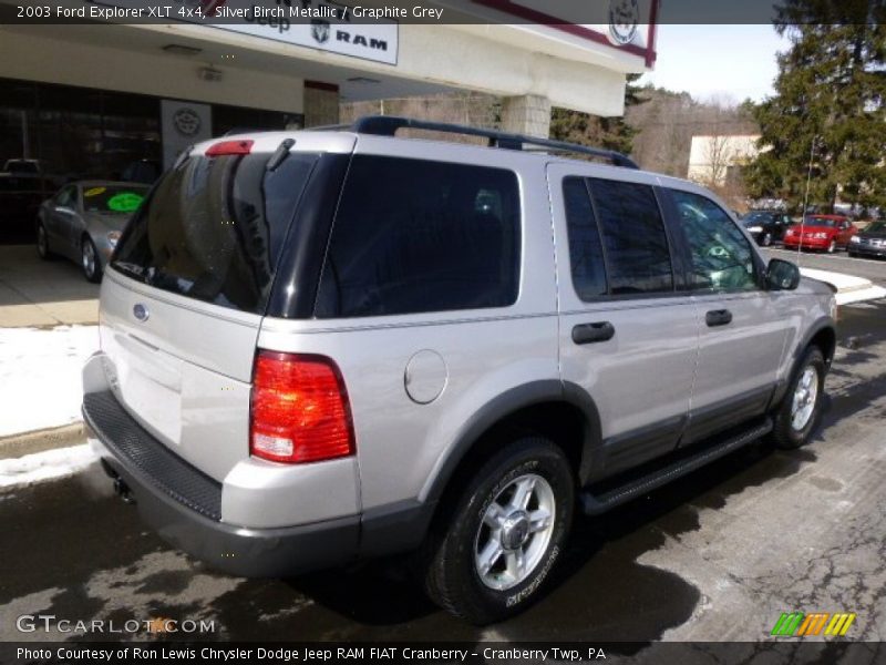 Silver Birch Metallic / Graphite Grey 2003 Ford Explorer XLT 4x4