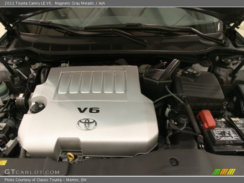 Magnetic Gray Metallic / Ash 2011 Toyota Camry LE V6