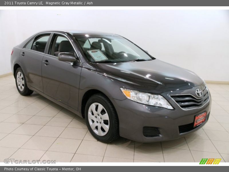 Magnetic Gray Metallic / Ash 2011 Toyota Camry LE