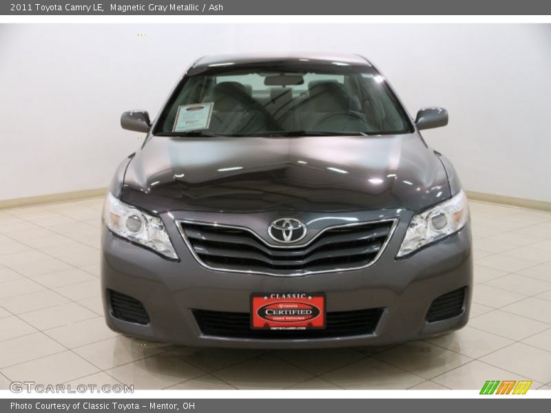 Magnetic Gray Metallic / Ash 2011 Toyota Camry LE