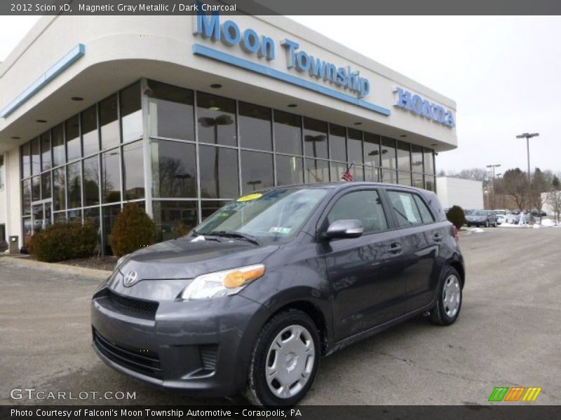 Magnetic Gray Metallic / Dark Charcoal 2012 Scion xD