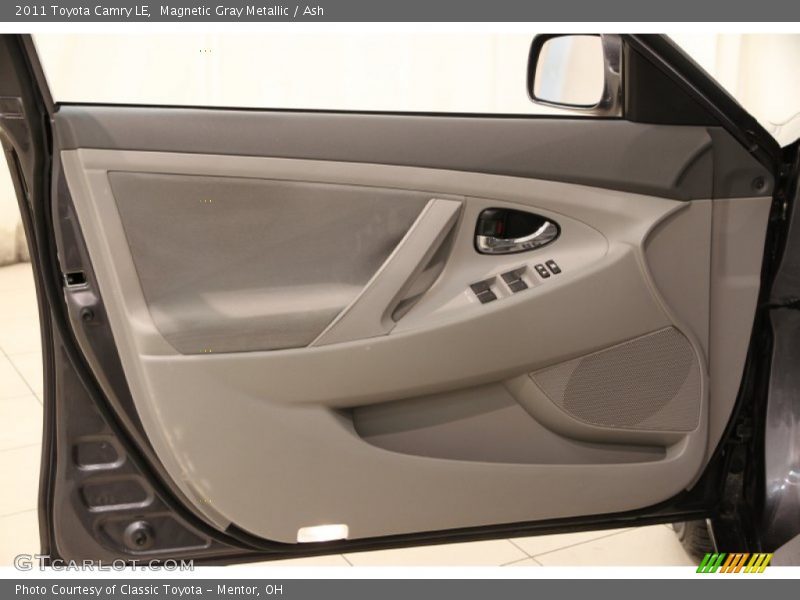 Magnetic Gray Metallic / Ash 2011 Toyota Camry LE