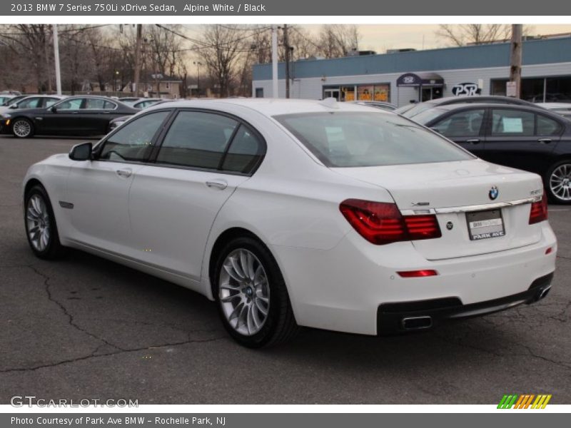 Alpine White / Black 2013 BMW 7 Series 750Li xDrive Sedan