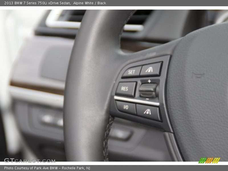 Controls of 2013 7 Series 750Li xDrive Sedan