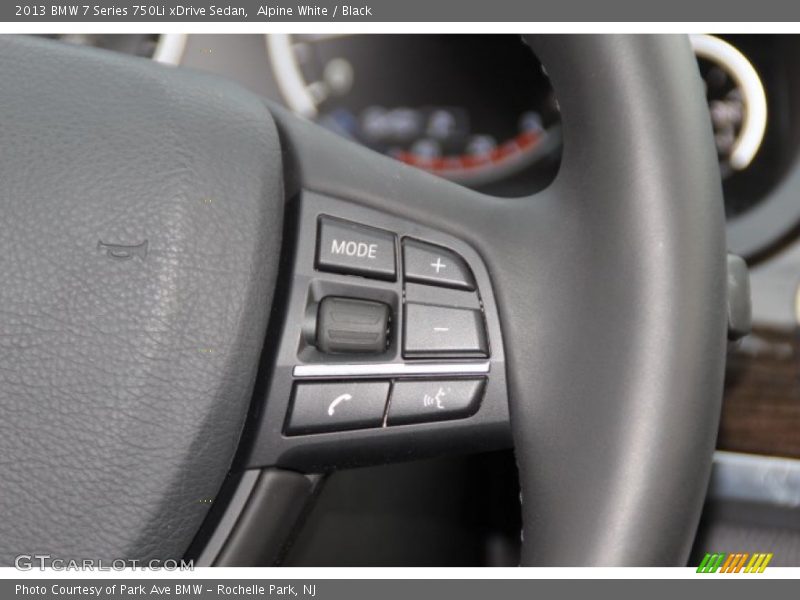 Controls of 2013 7 Series 750Li xDrive Sedan
