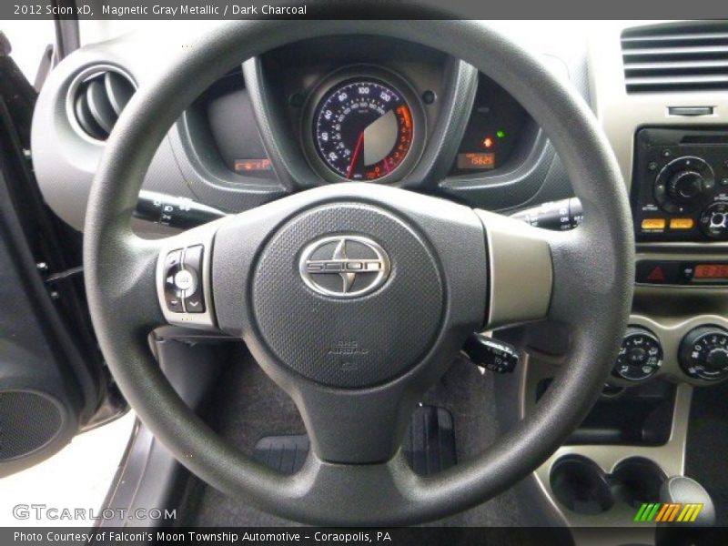 Magnetic Gray Metallic / Dark Charcoal 2012 Scion xD