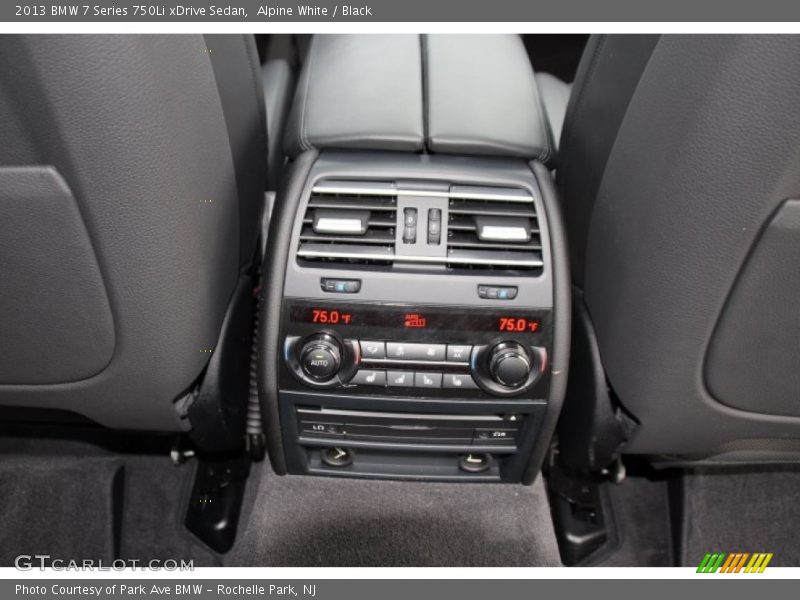 Controls of 2013 7 Series 750Li xDrive Sedan