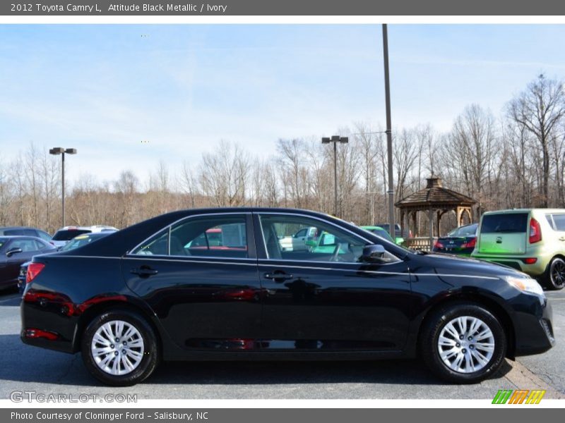 Attitude Black Metallic / Ivory 2012 Toyota Camry L