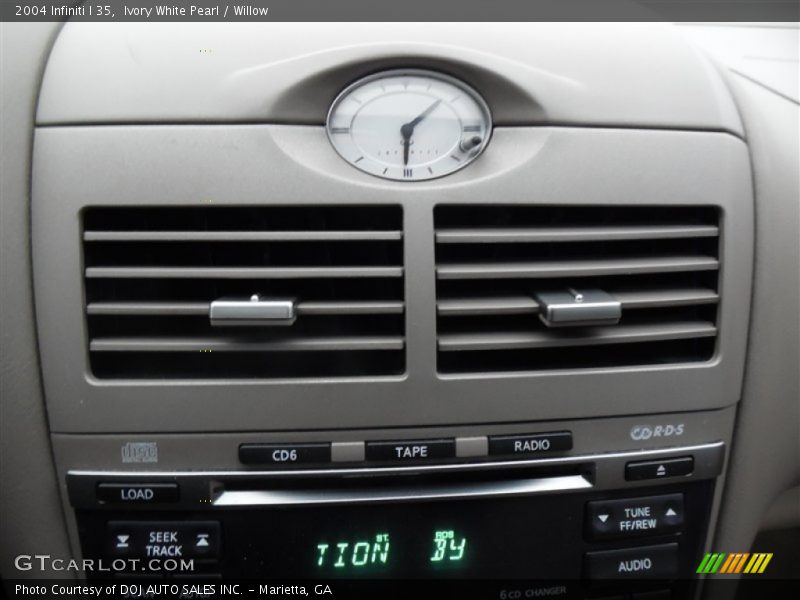 Ivory White Pearl / Willow 2004 Infiniti I 35