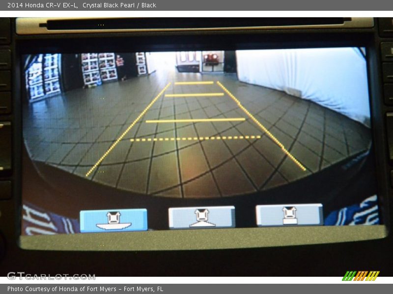 Crystal Black Pearl / Black 2014 Honda CR-V EX-L