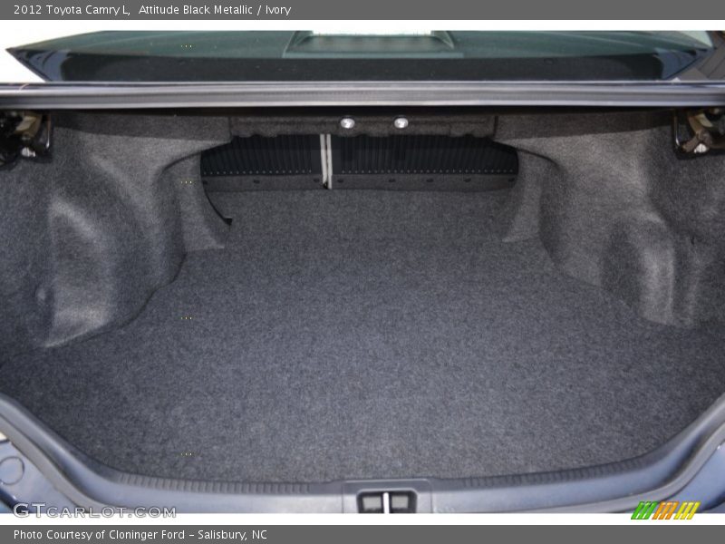 Attitude Black Metallic / Ivory 2012 Toyota Camry L