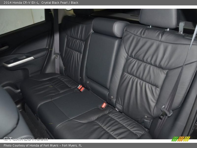 Crystal Black Pearl / Black 2014 Honda CR-V EX-L