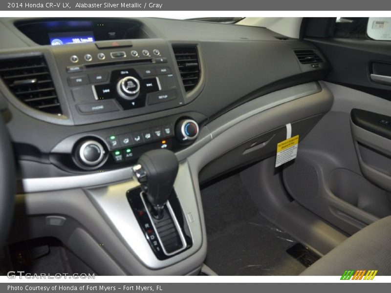 Alabaster Silver Metallic / Gray 2014 Honda CR-V LX