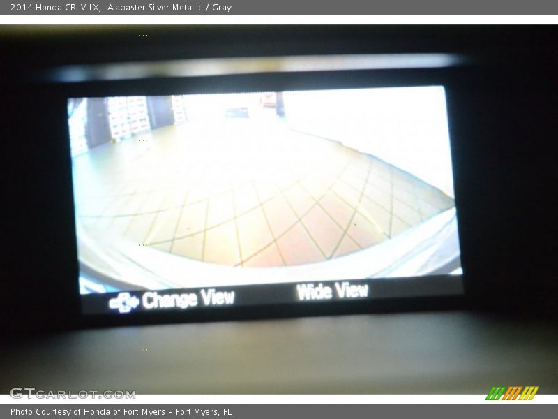 Alabaster Silver Metallic / Gray 2014 Honda CR-V LX