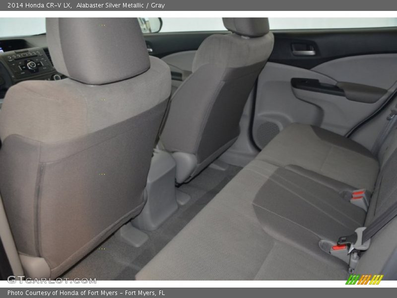 Alabaster Silver Metallic / Gray 2014 Honda CR-V LX