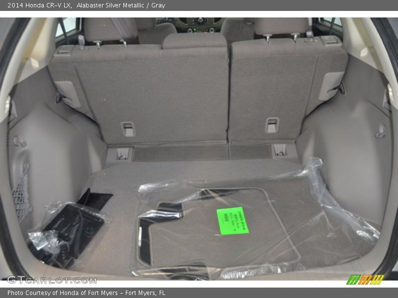 Alabaster Silver Metallic / Gray 2014 Honda CR-V LX