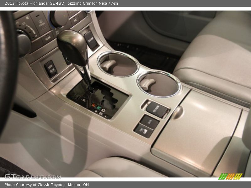 Sizzling Crimson Mica / Ash 2012 Toyota Highlander SE 4WD