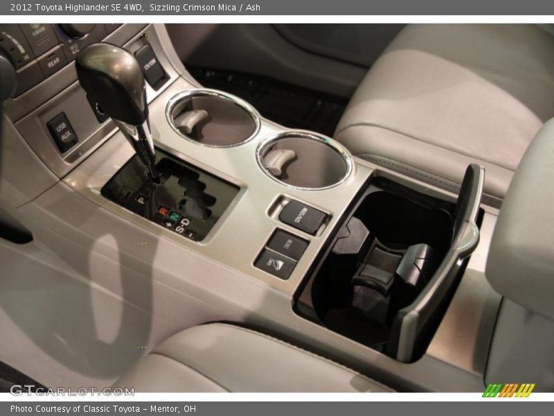 Sizzling Crimson Mica / Ash 2012 Toyota Highlander SE 4WD