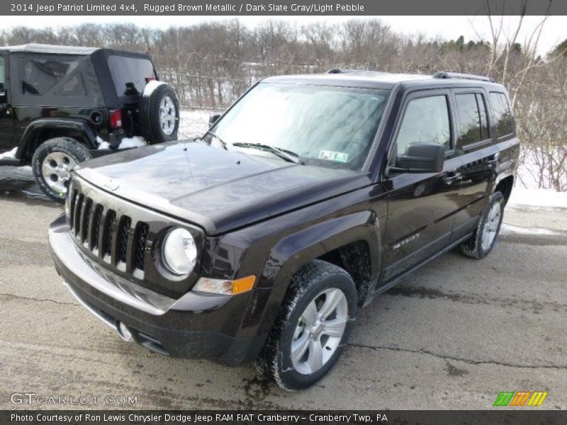 Rugged Brown Metallic / Dark Slate Gray/Light Pebble 2014 Jeep Patriot Limited 4x4