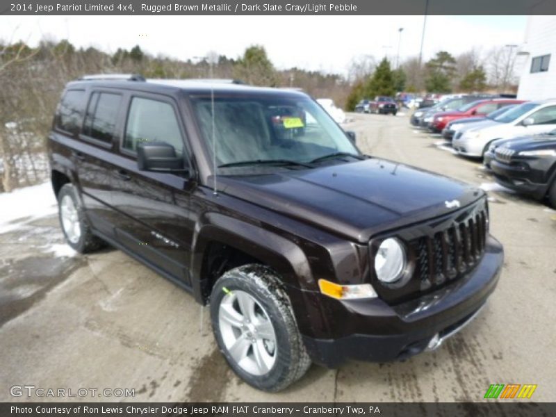 Rugged Brown Metallic / Dark Slate Gray/Light Pebble 2014 Jeep Patriot Limited 4x4