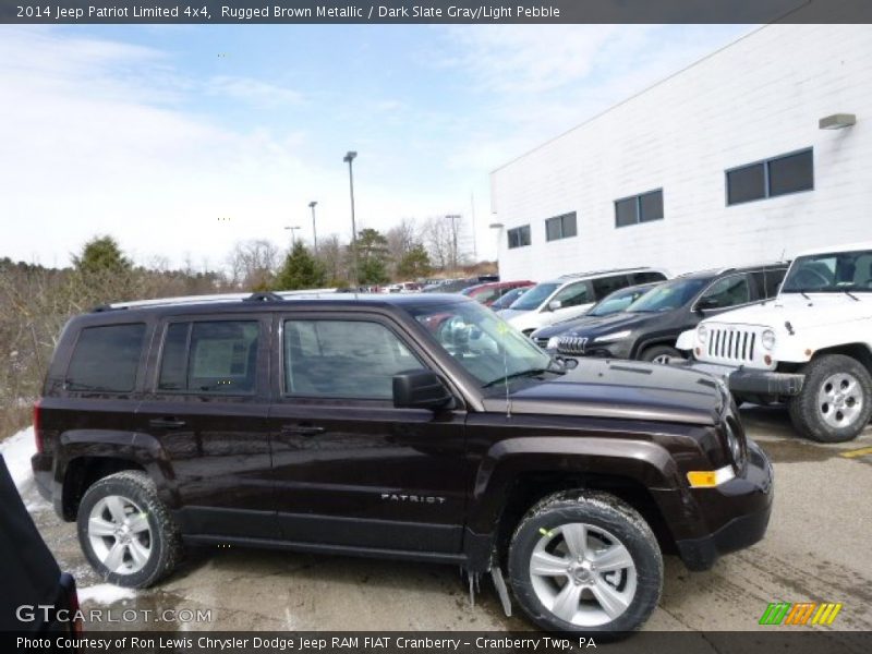 Rugged Brown Metallic / Dark Slate Gray/Light Pebble 2014 Jeep Patriot Limited 4x4