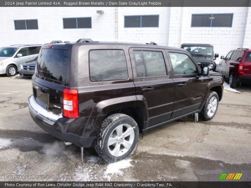 Rugged Brown Metallic / Dark Slate Gray/Light Pebble 2014 Jeep Patriot Limited 4x4