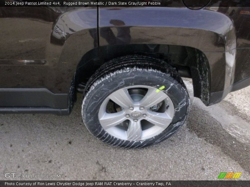 Rugged Brown Metallic / Dark Slate Gray/Light Pebble 2014 Jeep Patriot Limited 4x4