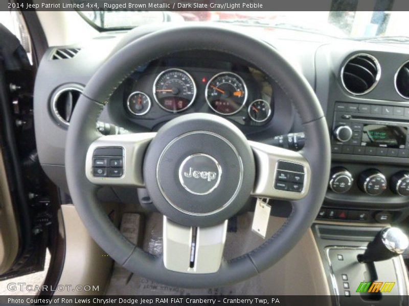 Rugged Brown Metallic / Dark Slate Gray/Light Pebble 2014 Jeep Patriot Limited 4x4
