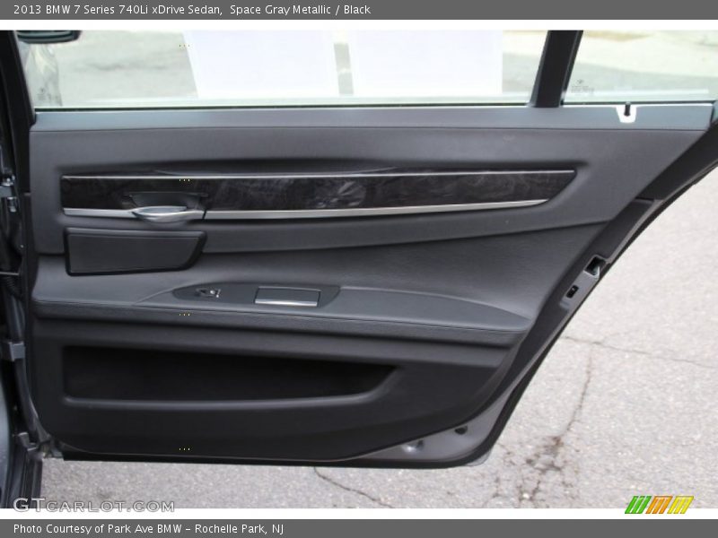 Space Gray Metallic / Black 2013 BMW 7 Series 740Li xDrive Sedan