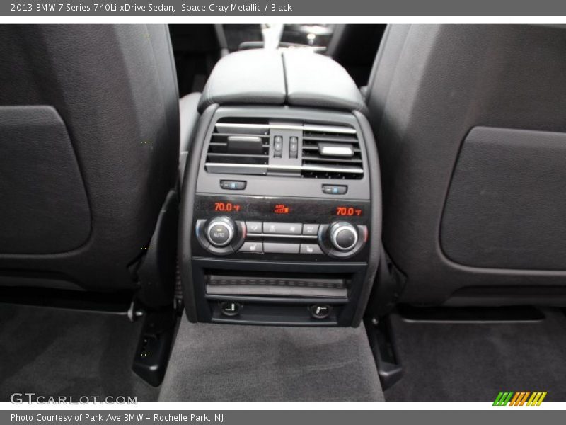 Space Gray Metallic / Black 2013 BMW 7 Series 740Li xDrive Sedan