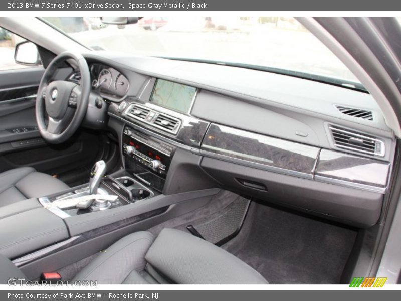 Space Gray Metallic / Black 2013 BMW 7 Series 740Li xDrive Sedan