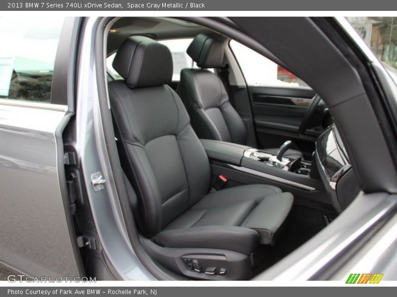 Space Gray Metallic / Black 2013 BMW 7 Series 740Li xDrive Sedan
