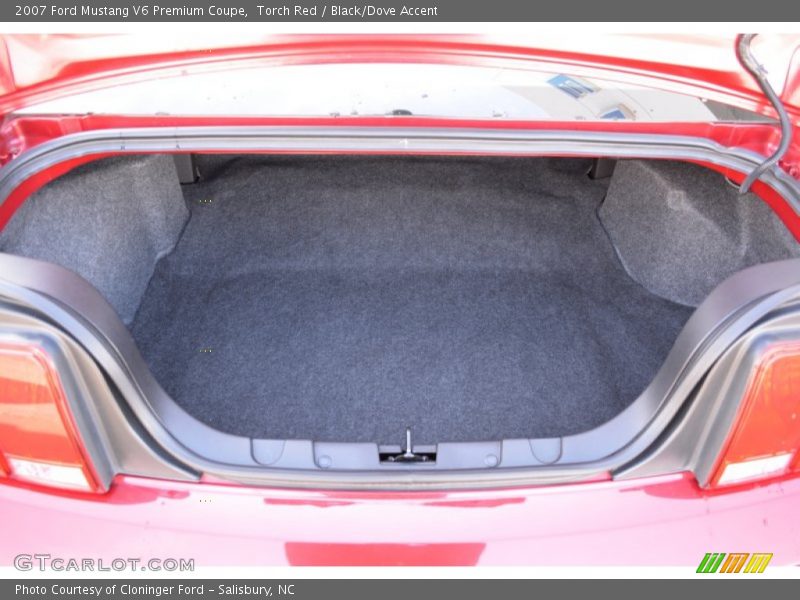 Torch Red / Black/Dove Accent 2007 Ford Mustang V6 Premium Coupe