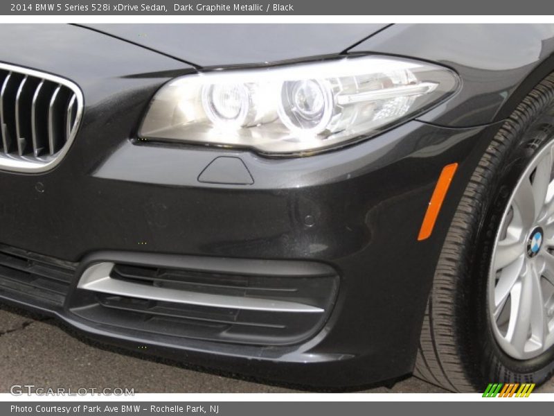 Dark Graphite Metallic / Black 2014 BMW 5 Series 528i xDrive Sedan