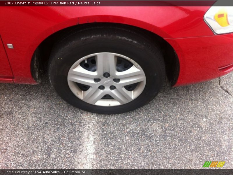 Precision Red / Neutral Beige 2007 Chevrolet Impala LS
