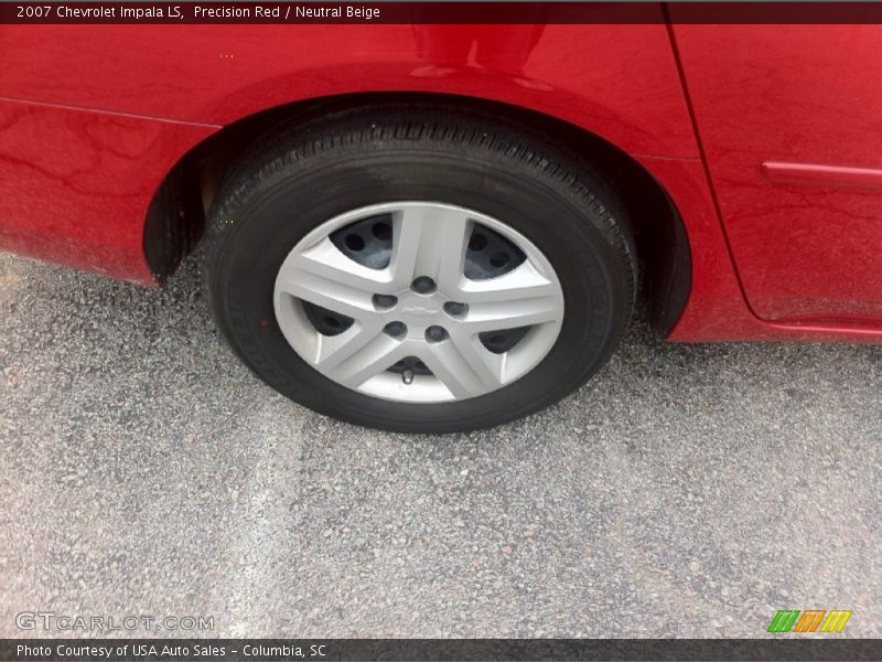 Precision Red / Neutral Beige 2007 Chevrolet Impala LS